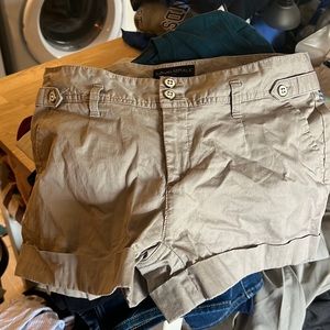 Banana republic khaki shorts
